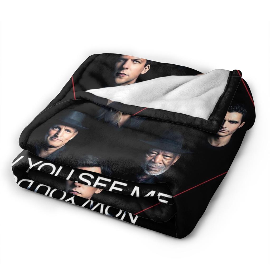 Now You See Me 3 Movie  Blanket  Warm Soft Pattern Plush Throw Blanket For Bedroom Camping Flannel Bedspread Bed Cover
