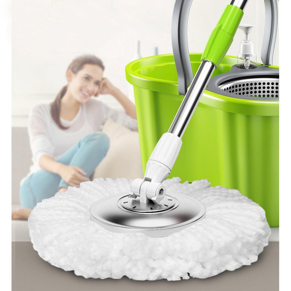 Spin Mop Replacement Head, Microfiber Mop Head Refills Round Shape,Hurricane Rotating Mop Replacement Head