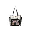College style cute make-up bag handbag new girl advanced pain bag large capacity commuter tote bag