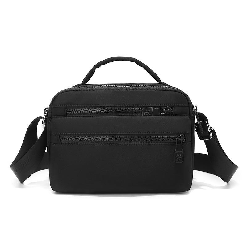 Women's Water-Repellent Crossbody Handbag: Multi-Layer Single-Shoulder Casual Nylon Bag