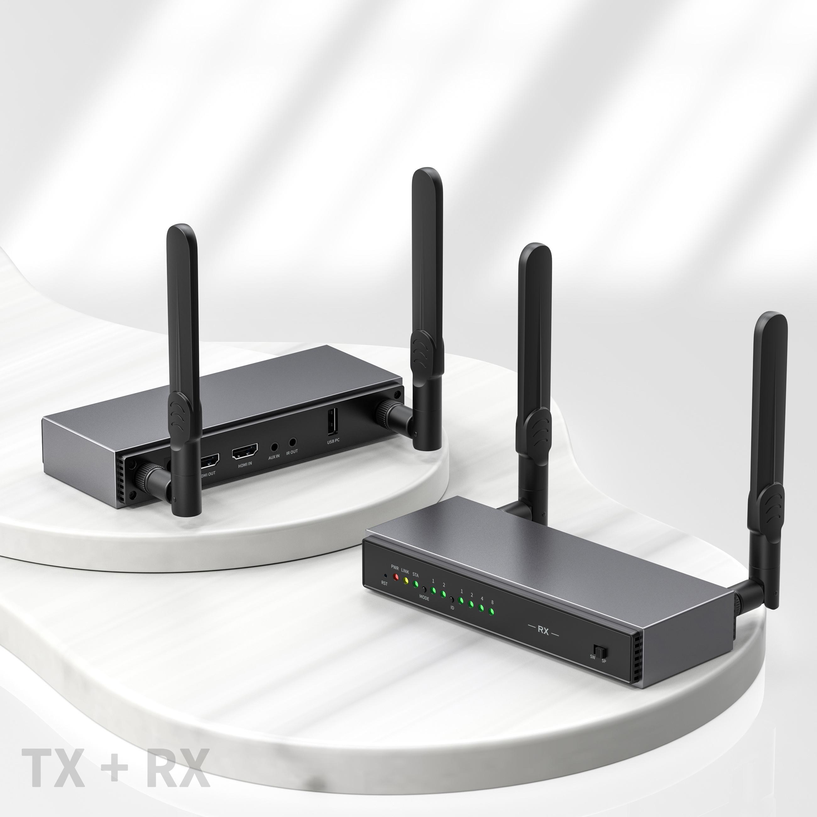 

sageres HDMI-совместимый беспроводной удлинитель-передатчик-приемник 200 м ТВ-видеопроекторы Stabe Transmission
