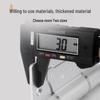 Adjustable Silent Hydraulic Door Closer with Concealed Double Leaf Hinge - Automatic Closing, 5-inch/6-inch Positioning