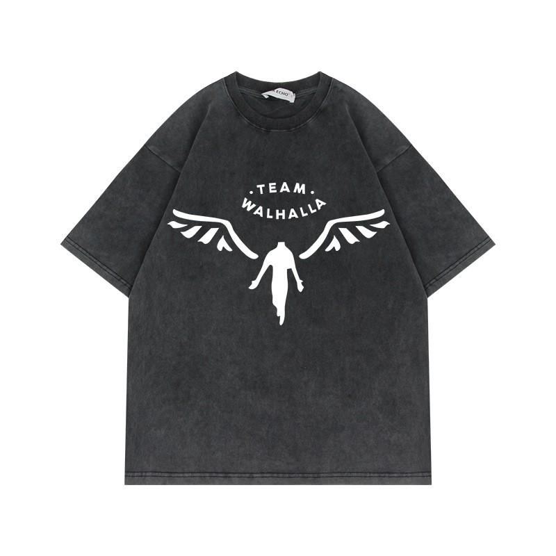 230g Tokyo Revengers T-Shirt Oversized Vintage Anime Print Baumwolle Kurzarm Tee
