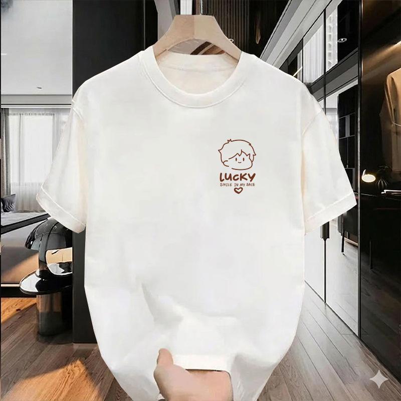 Stylish Unisexs TShirt 100 Pure Cotton Printed Pattern VintageInspired Casual Versatile Trendy HighQuality Tee