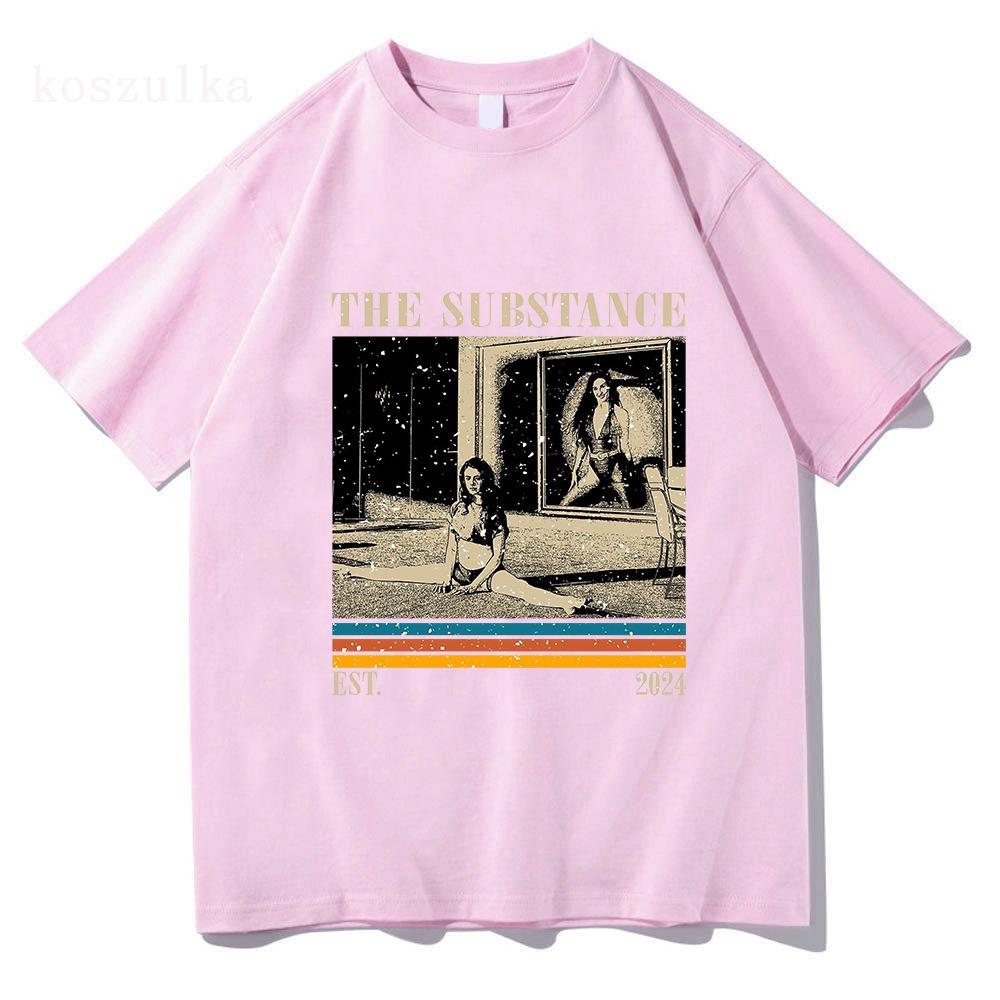 Das Substance Monstro Elisasue T-Shirt für Herren/Damen Harajuku Vintage Grafik-T-Shirt Klassisches Hochwertiges Baumwoll-T-Shirt
