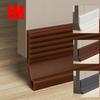 1pc 1m/39.37in Door Bottom Sealing Strip, Door Seam Sound Insulation Strip, Windproof Sticker, Water Blocking