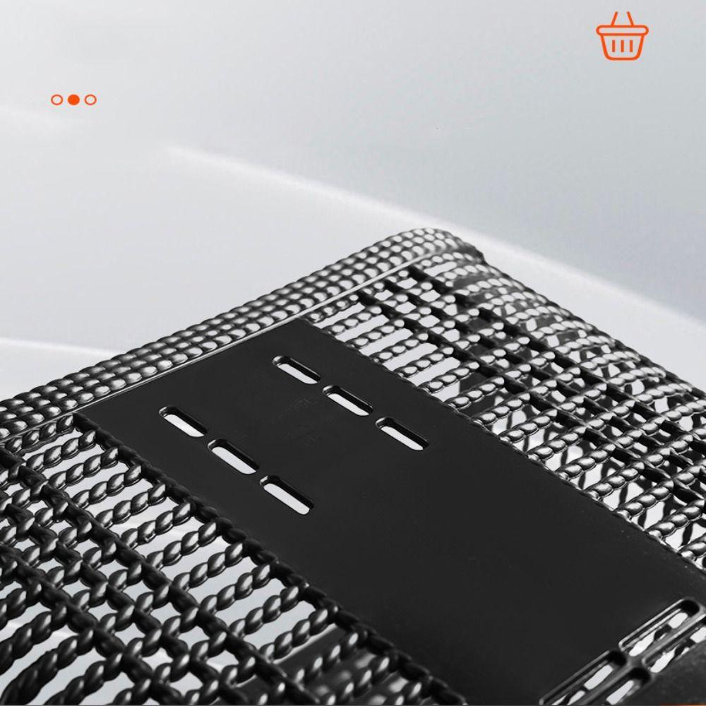 Hollow Scooter Handlebar Basket Plastic Bike Vegetable Basket  Rear Cycling Accessories