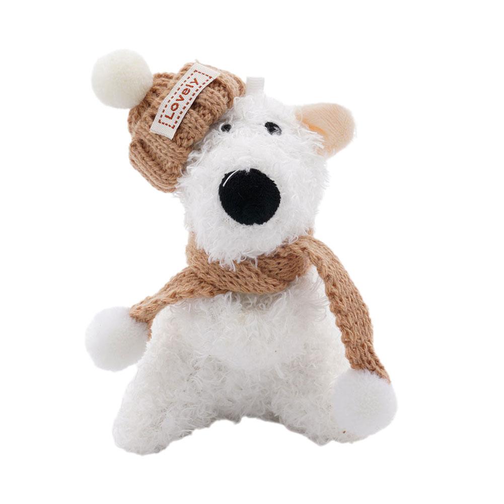 1 Stück Autodekoration Hund Blinker Scheibenwischer Schalthebel Armaturenbrett Ornament Plüsch Welpe Lenkradzubehör Geschenk für Freund