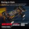 WLtoys 244016 V2 2.4G High Speed Racing Car 2WD 25KM/H 1:24 Gyro Full Scale Remote Control Car Competitive Vehicle Toys For Kid