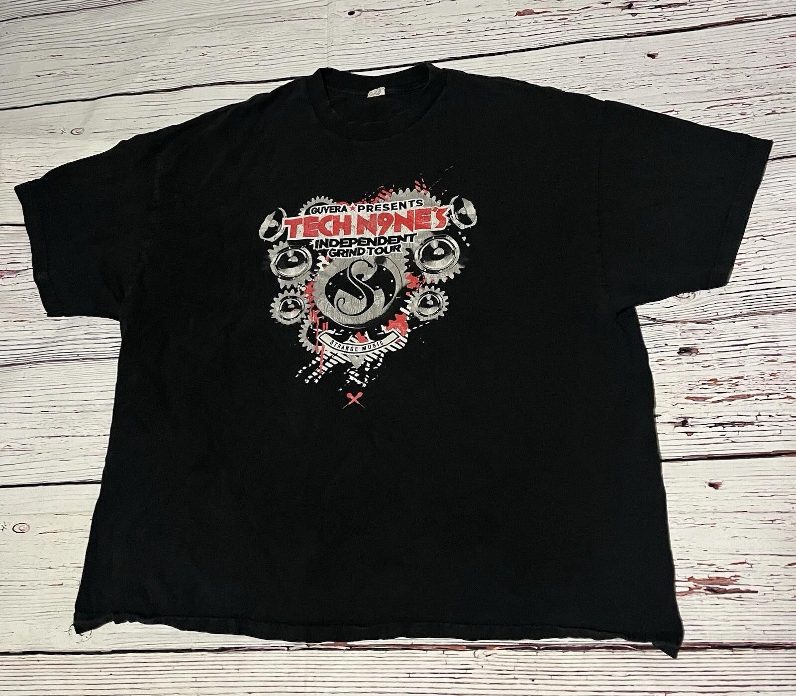 

2014 Tech N9ne’s Independent Grind Tour Alstyle AAA T-Shirt Size Men’s 3XL S