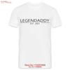 Fathers Day T Shirt Legendaddy Since 2021 Vintage Stylish Top For Everyday Wear Stretched Designer Clothes Graphic