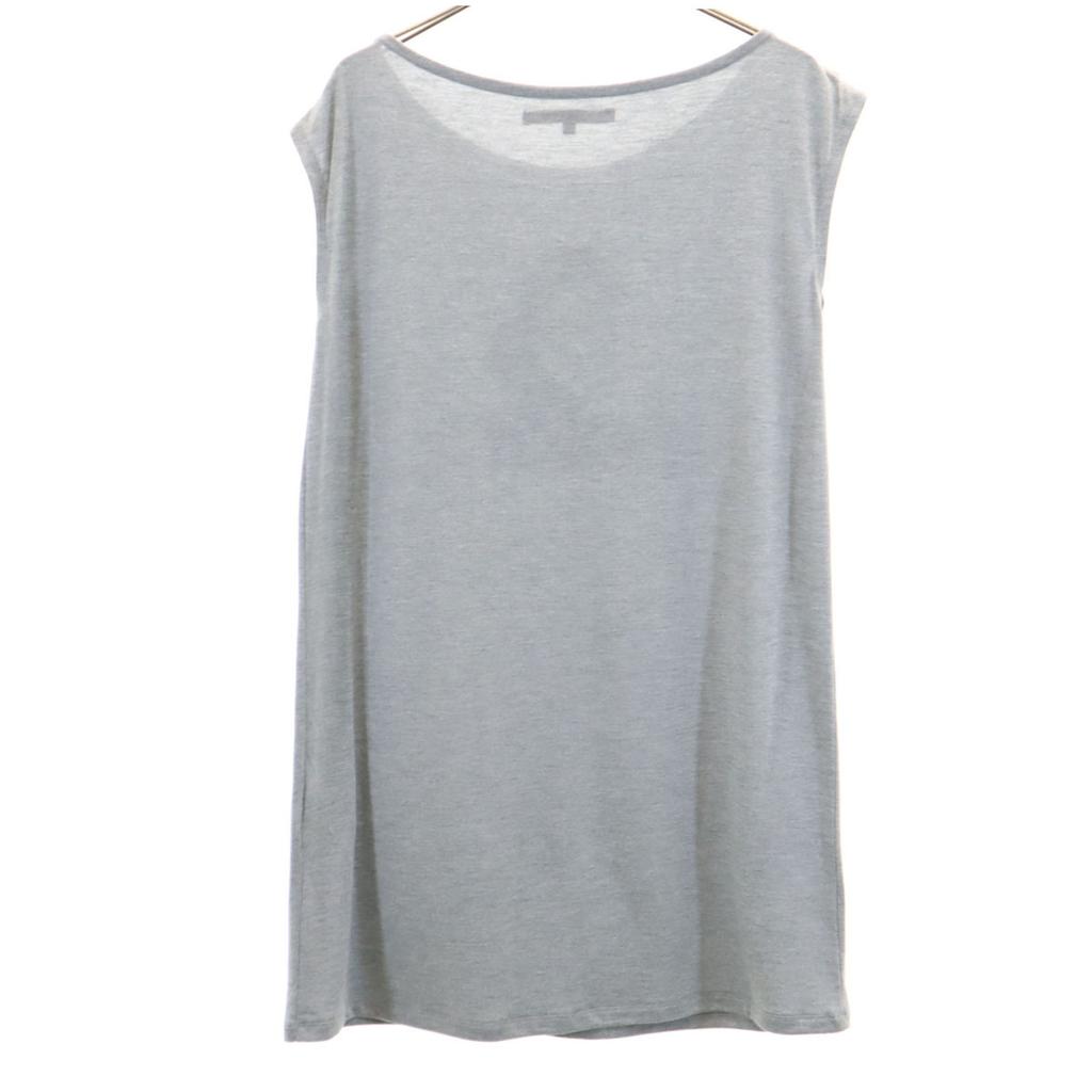 Han Ahn Soon No Sleeve Cut 38 Gray Women Used