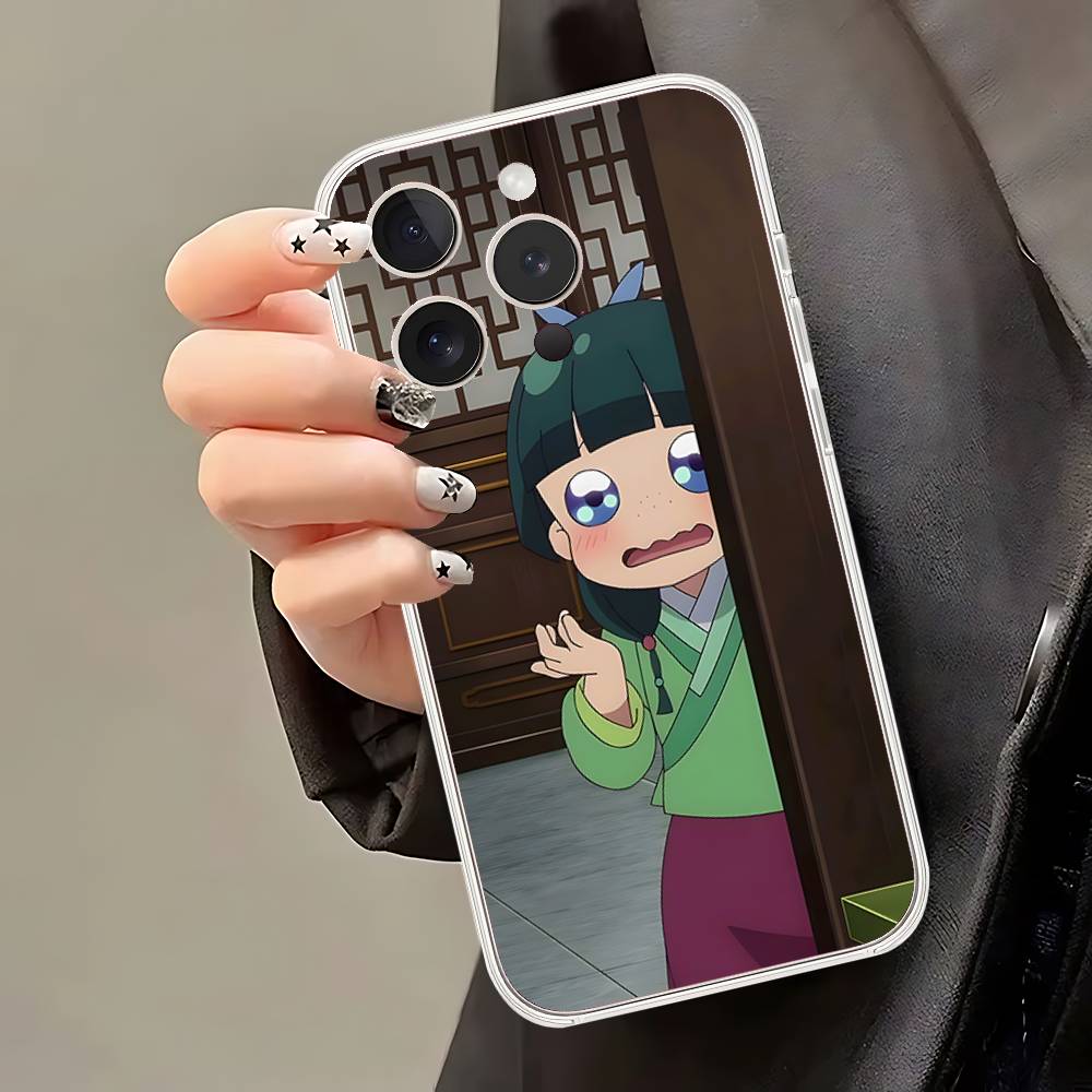 Jinshi And Maomao The A-Apothecary D-Diaries Phone Case Soft Transparent Case For IPhone 17 16 15 14 13 12 11 Pro Max Mini Plus