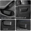 AABLU1 Glasses Case for Tesla Model 3 Y ModelY Sticky Seat Crevice Side Sunglasses Card Storage Box TPE Silicon Stickable Car Organizer