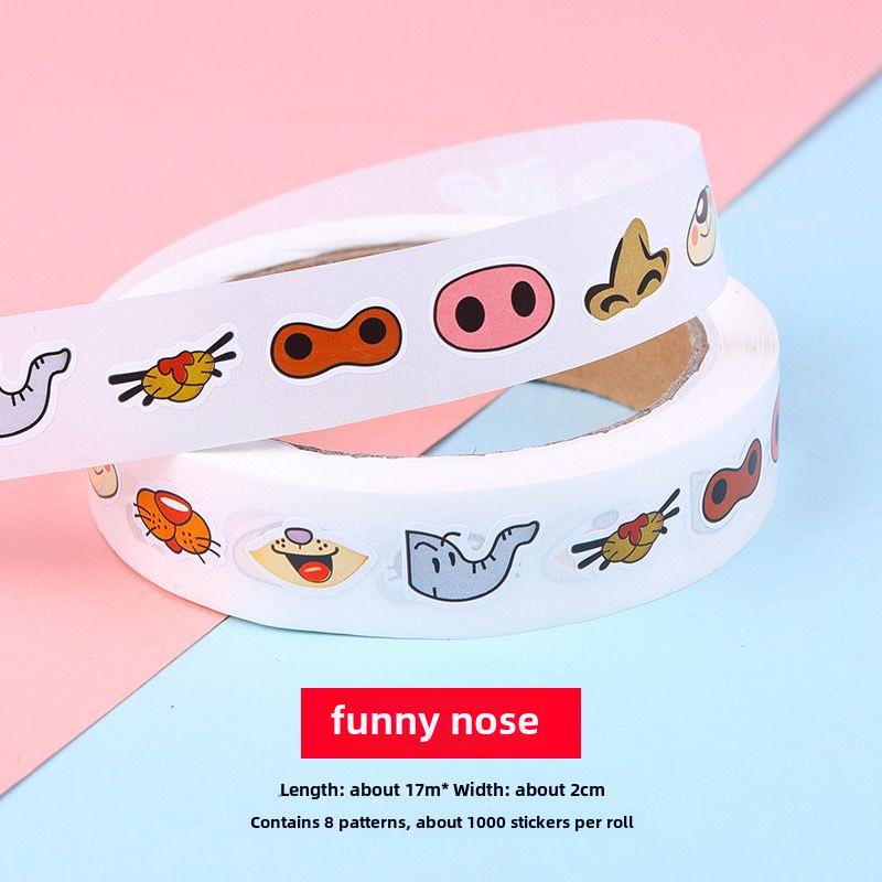 DIY Cartoon Eye Stickers for Kids – Creative Colorful Self-Adhesive Labels