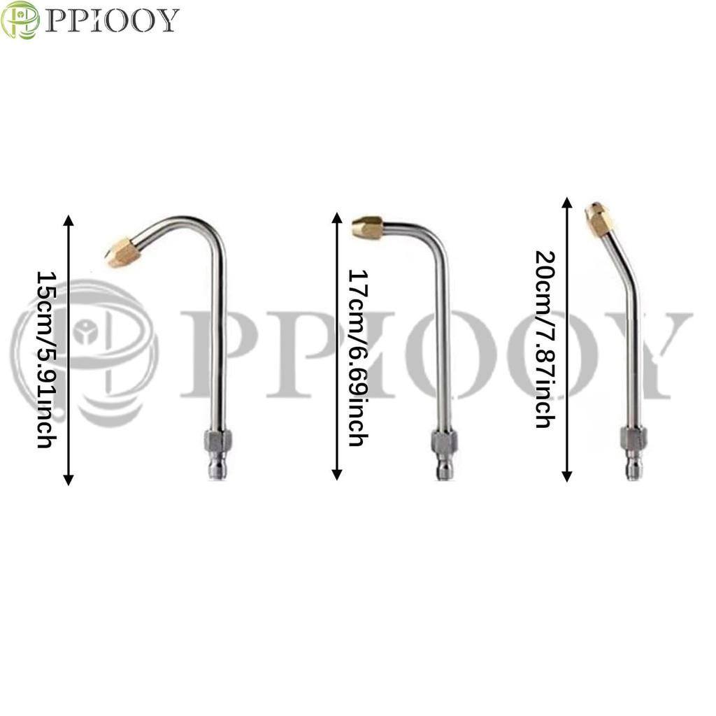 PPIOOY Pressure Washer Extension Wand Spray Nozzle, Multi-Purpose Interchangeable 1/4 Inch Quick Connect, Lightweight and Durable