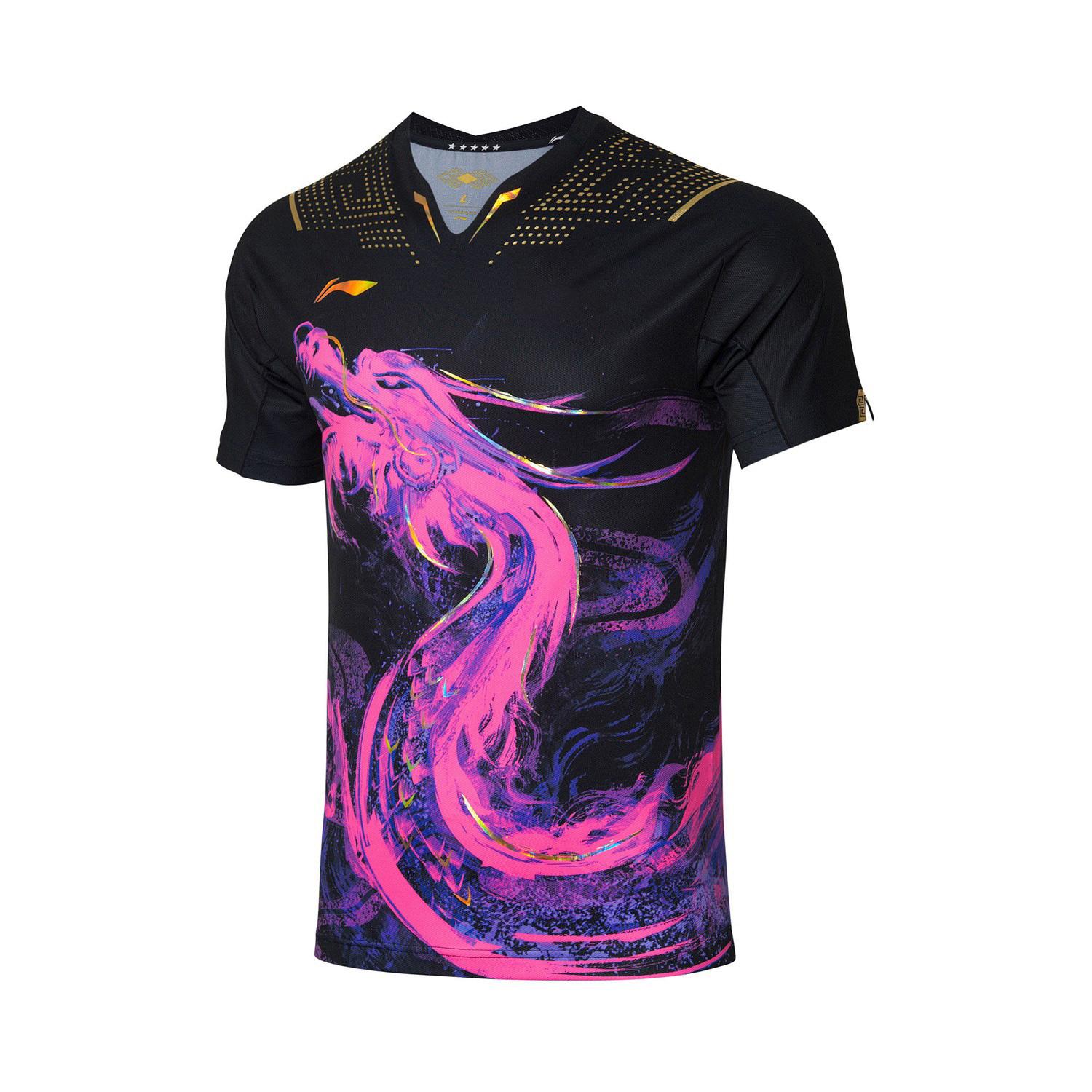 Li Ning Short Sleeved T Shirts Men s AAYR359-2 S