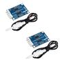 2PCS Sensor Total Dissolved Solids Sensor 2-pin XH-2.54 Module Waterproof For Water Quality Testing Measurement Tool Accessories