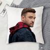 JJustin Timberlake Doublesided Printed Square Decorative Cushion Cover for Sofa Living Room Home Decor