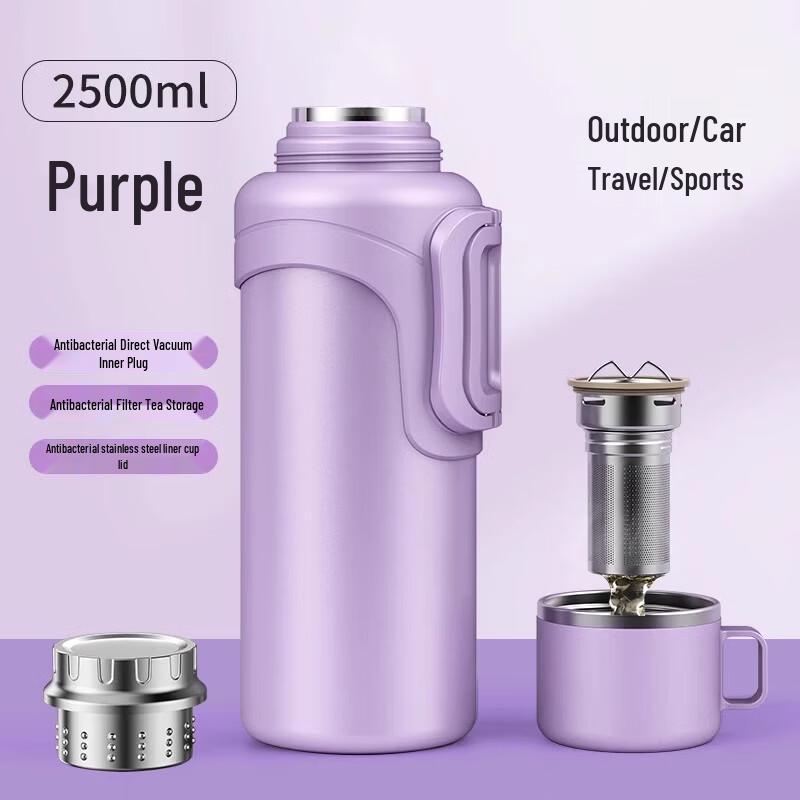 Laino Large Capacity Stainless Steel Outdoor & Car Thermos Bottle