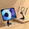 Rotatable Foldable Acrylic Phone Stand For Desk Tablet Holder Compatible With Smartphone