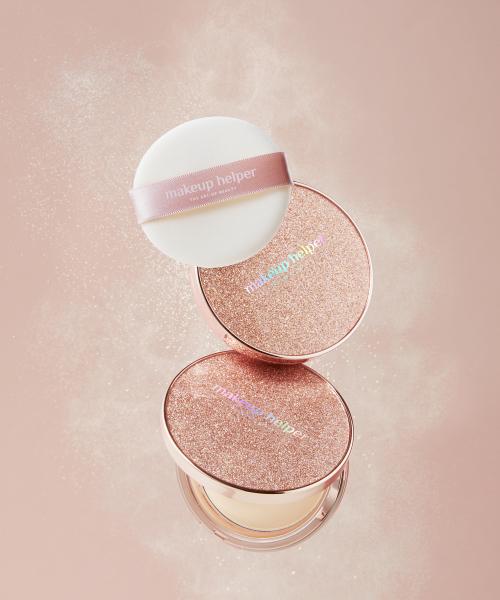 [makeup Helper] Art Pact Original Pro Finish Powder & Rose Glitter Brush Set 25g