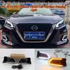 LED Daytime Running Lights Mod for 2018-2021 Nissan Teana Front Bumper
