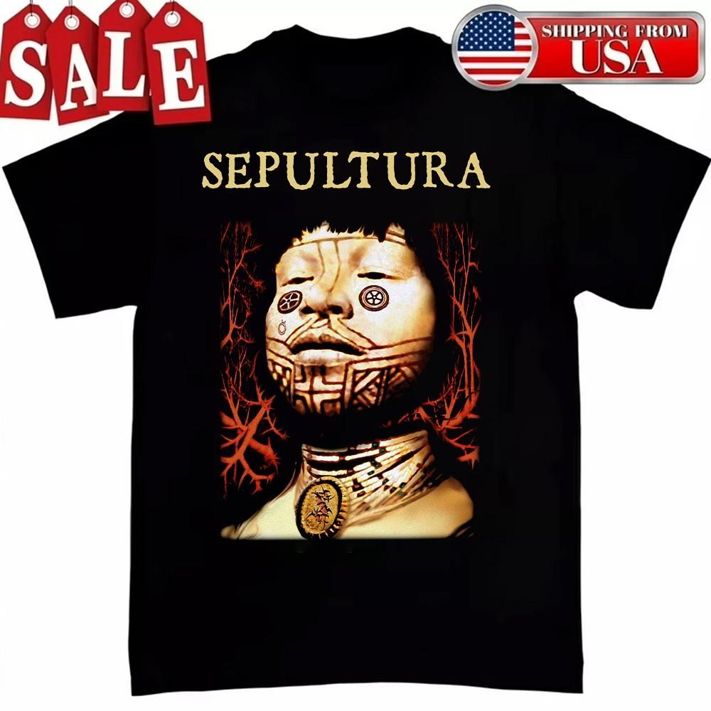 Rare Sepultura Band Collection S-5XL Tee L