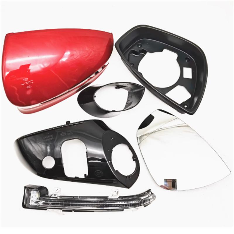Auto Left or Right Heated Rear Mirror Glass Frame Mirror Cover Turn Signal Light Bottom For BYD TANG EV    2024 2025