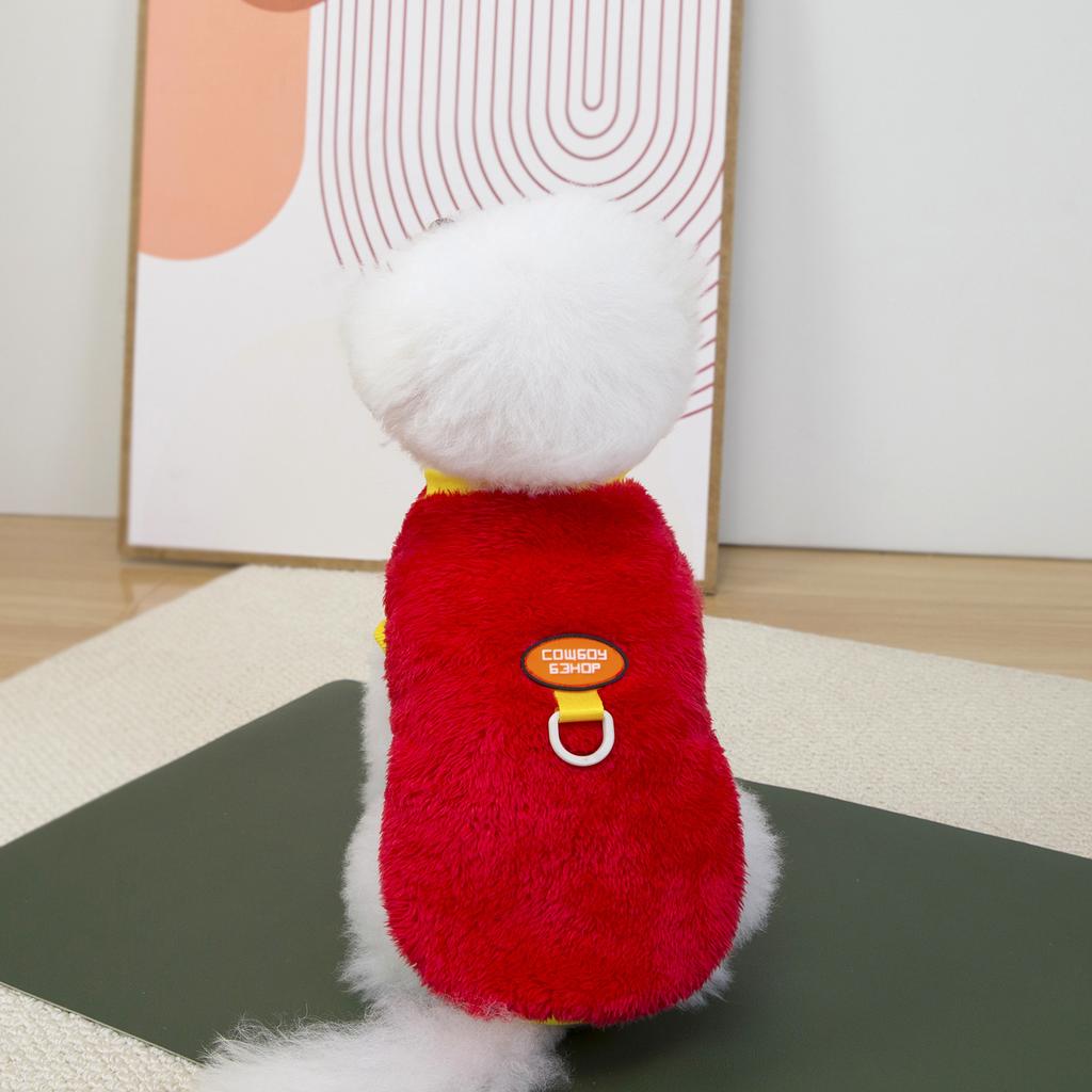 Oblečení pro psy z polárního fleecu Teplé zimní oblečení pro malá plemena jako Teddy Bišonek Pomeranian a kočky Kabát Štěněcí bunda