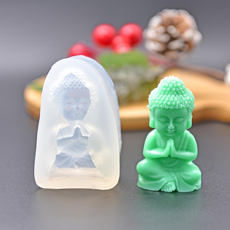 Silicone Mold in The Shape of A Seated Statue