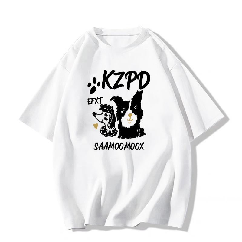 Women's Plus Size Retro Short Sleeve T-Shirt - 2025 New Design, Loose Fit