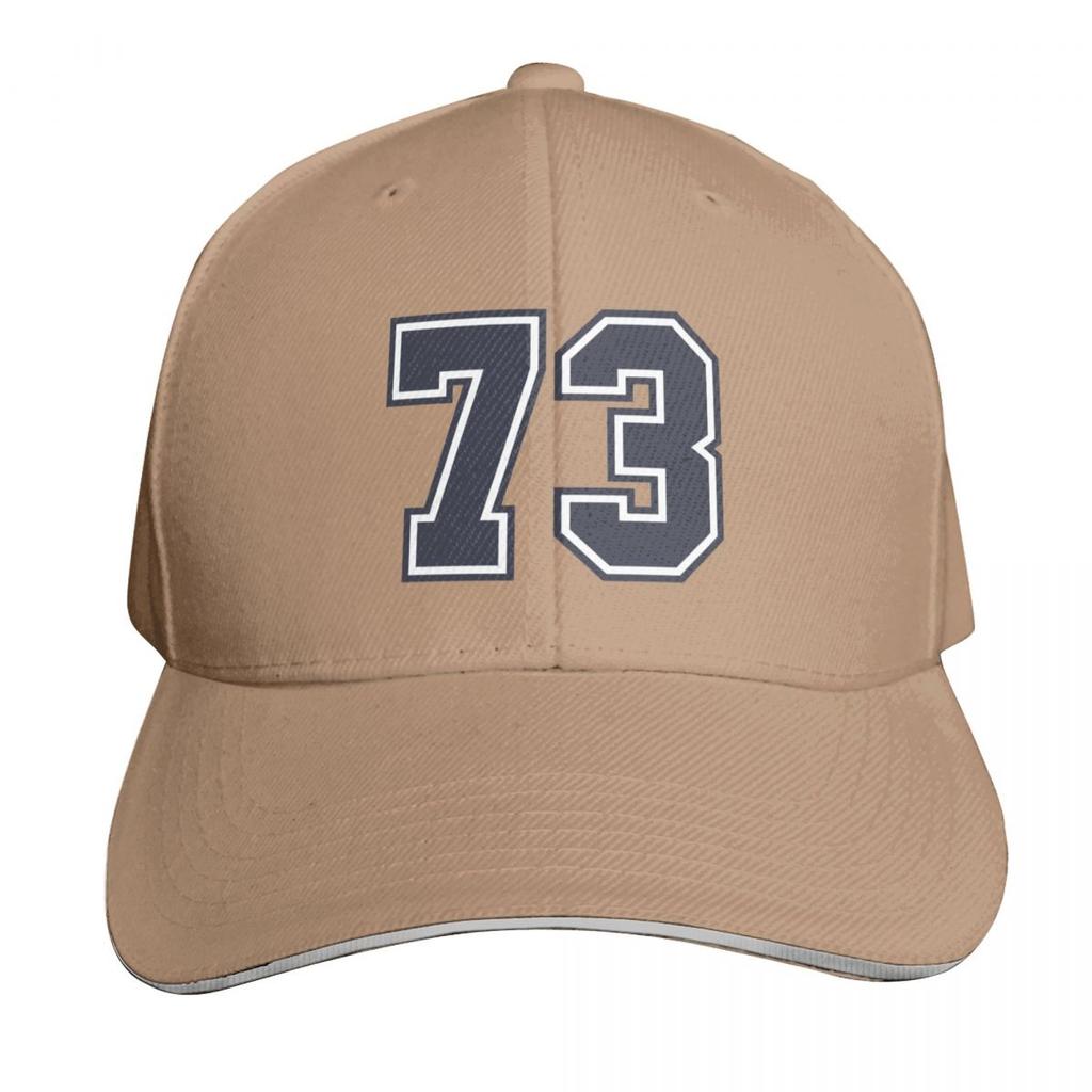 Sports Number SeventyThree Baseball Cap Unique Hats Hat Beach Winter Hat Golf Hat Women Caps Unisexs
