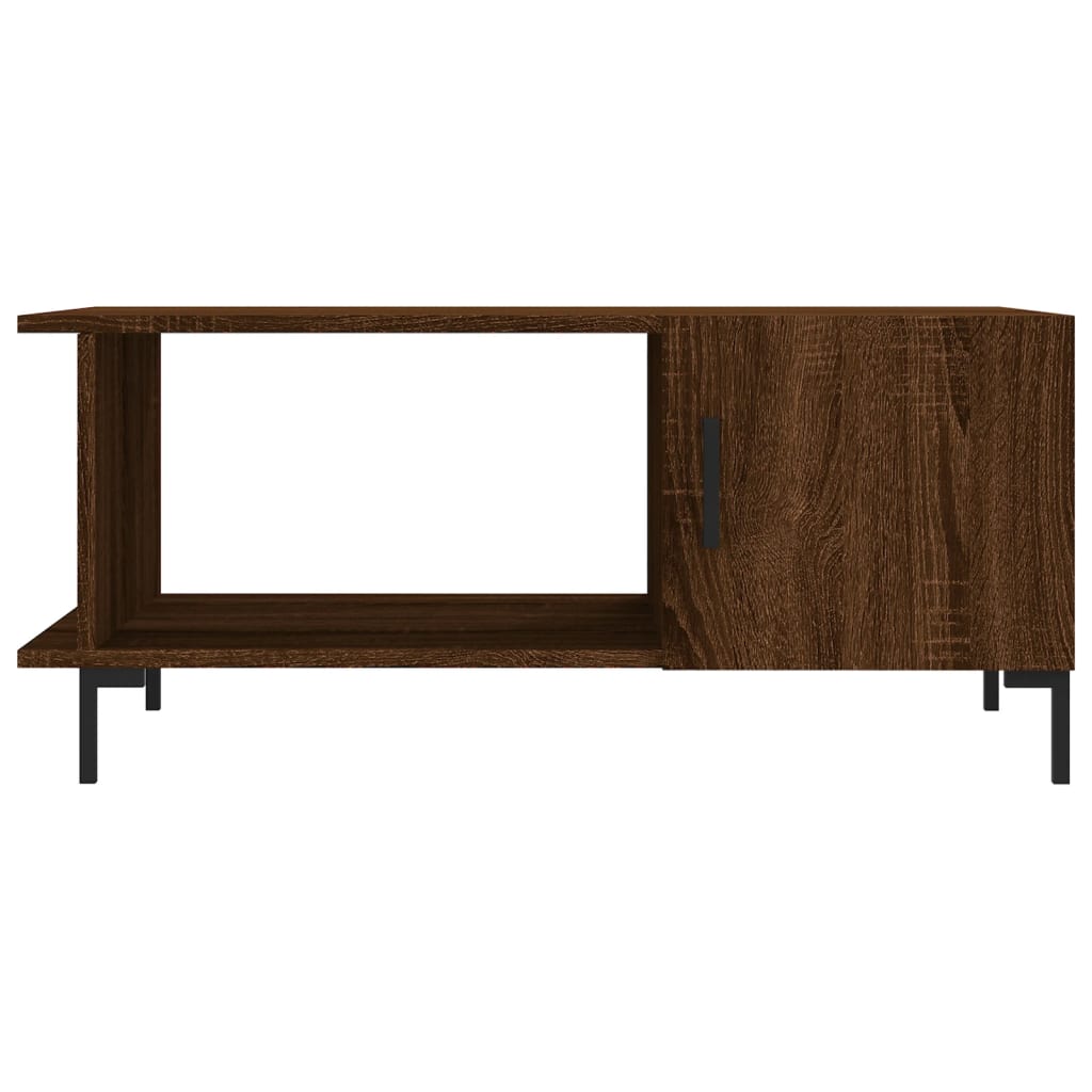  Coffee Table, Brown Oak, 90x50x40 Cm