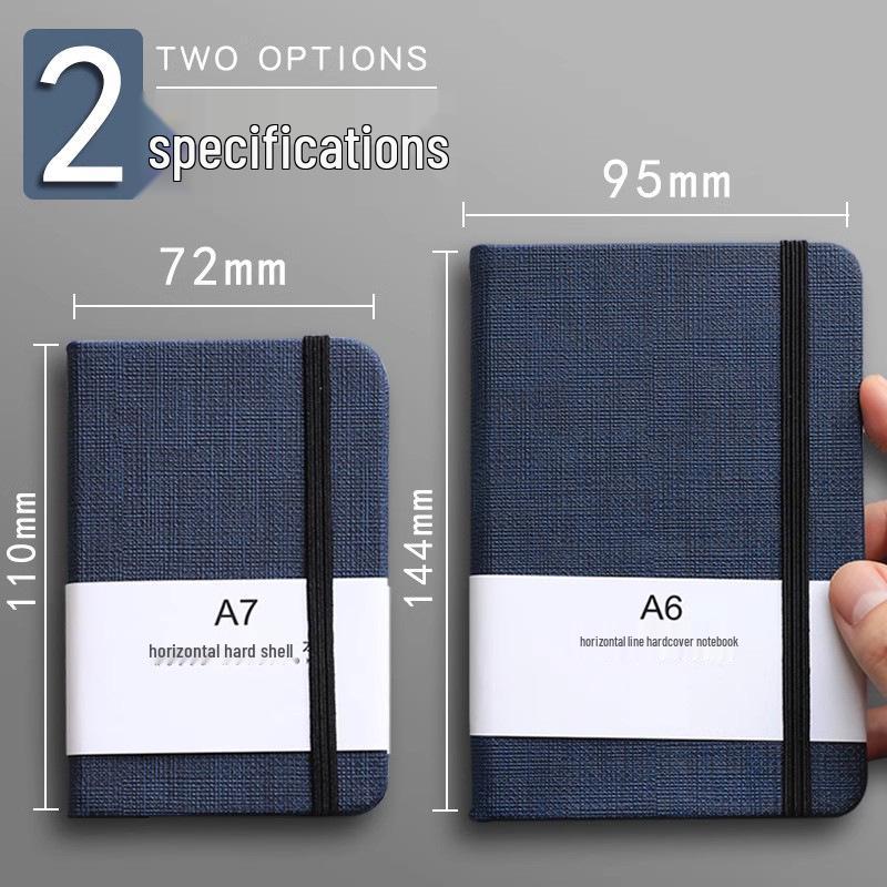 A7 Portable Mini Pocket Notebook - Simple Style, High Value Memo Book