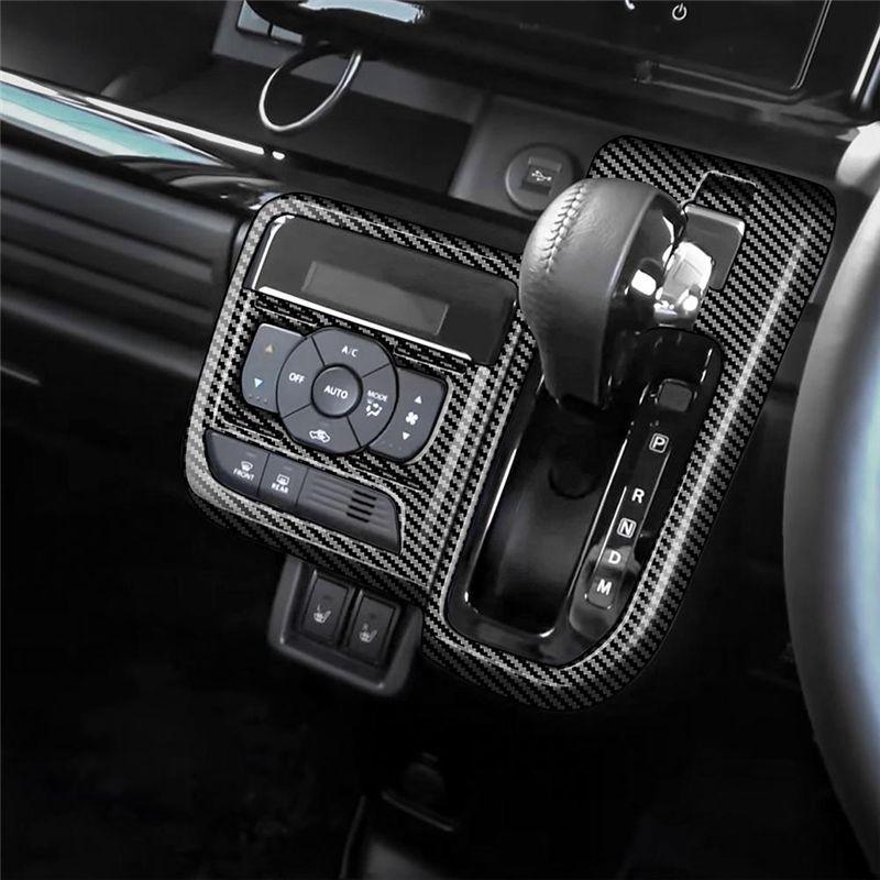 Authentic For Spacia/Spacia  MK54S MK94S 2024 RHD Center Control Gear Panel Cover Trim Sticker Accessories