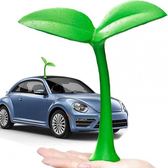 Car Sprout Roof Decoration for Car Top,Bean Sprout Decals for Hood Or Trunk Lid,Fun Green Grass Car Exterior Stickers Decor(Bean Sprouts) Bean Sprouts