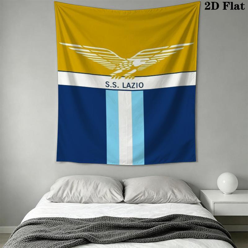 Lazio Wall Tapestry Aesthetic Wall Hanging Printed Fabric Blanket Decorative Tapestries for Bedroom Living Room Home Decor