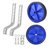2Pcs Adjustable Training Side Wheels Stabilizer for Children 12 20  Bicycle Balance(Blue)