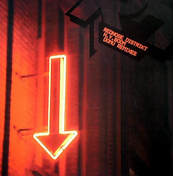 

12inch Record REDNOSE DISTRIKT N.Y.Boom Domu Remixes RH009R Rush Hour 2002 Netherland Dance Electronica Used