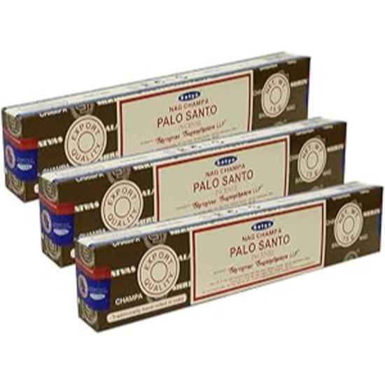 

Ароматические палочки Satya Nag Champa Palo Santo Agarbatti 45 граммов в коробке | 3 упаковки по 15 граммов в коробке | Экспортное качество