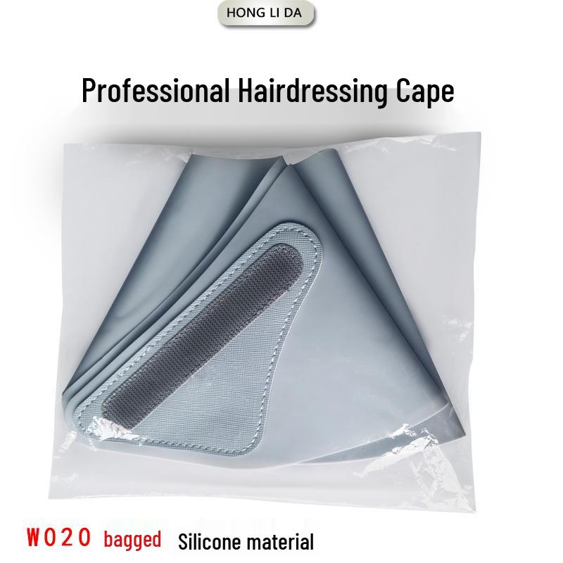 Silicone Hair Styling Cape: Non-stick, Waterproof & Anti-static for Salons