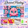 Personalized Jigglypuff Diamond Art Custom Name 5D Diamond Painting Full Drill DIY Craft