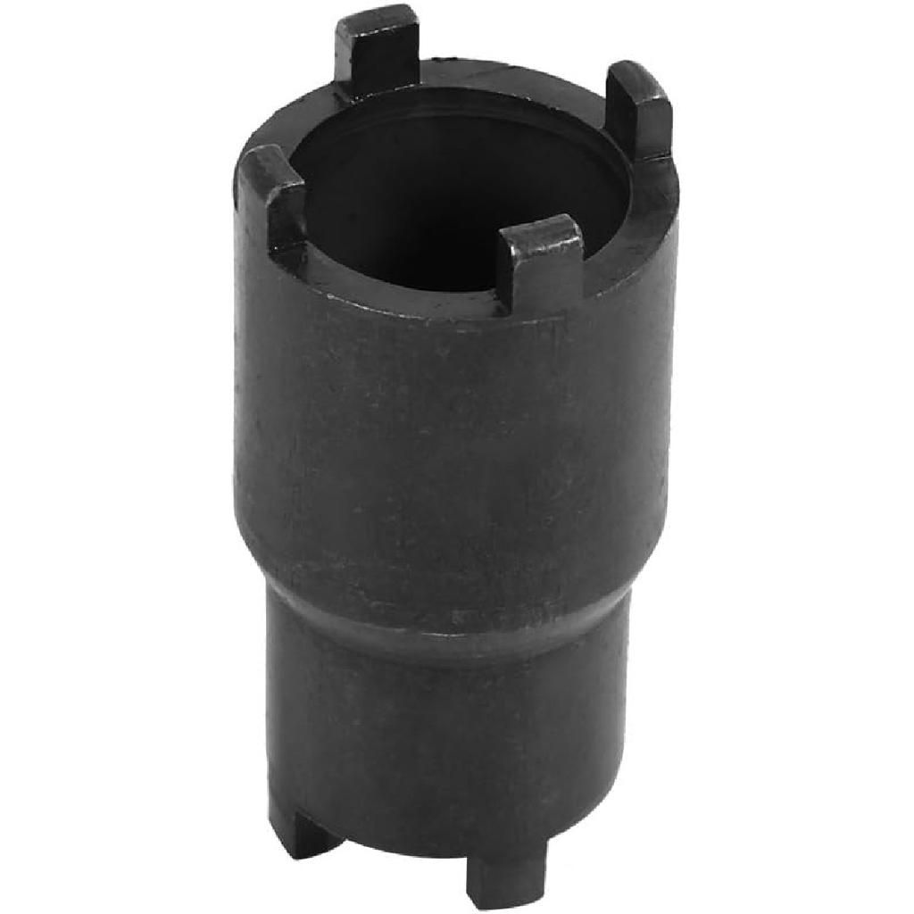 Clutch Lock Nut Tool, Universal Clutch Tool Wrench Lock Nut Spanner Removal Tool Heavy Duty Steel 4 Pin Spanner Socket Wrench Remover for Motorcycle