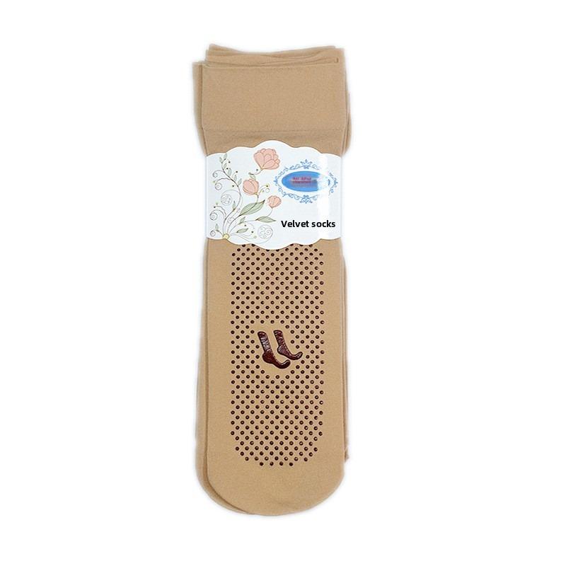 10 Pairs of Women's Summer Glue Anti-hook Silk Thickened Short Stockings