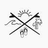 Summer Surf Vinyl Car Stickers Waterproof Decals for SUV Truck Van Beach Travel Wave Design Auto Decor Accessories