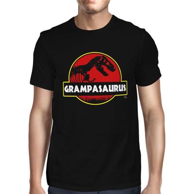 1Tee Mens Grampasaurus Dinosaur T-Shirt