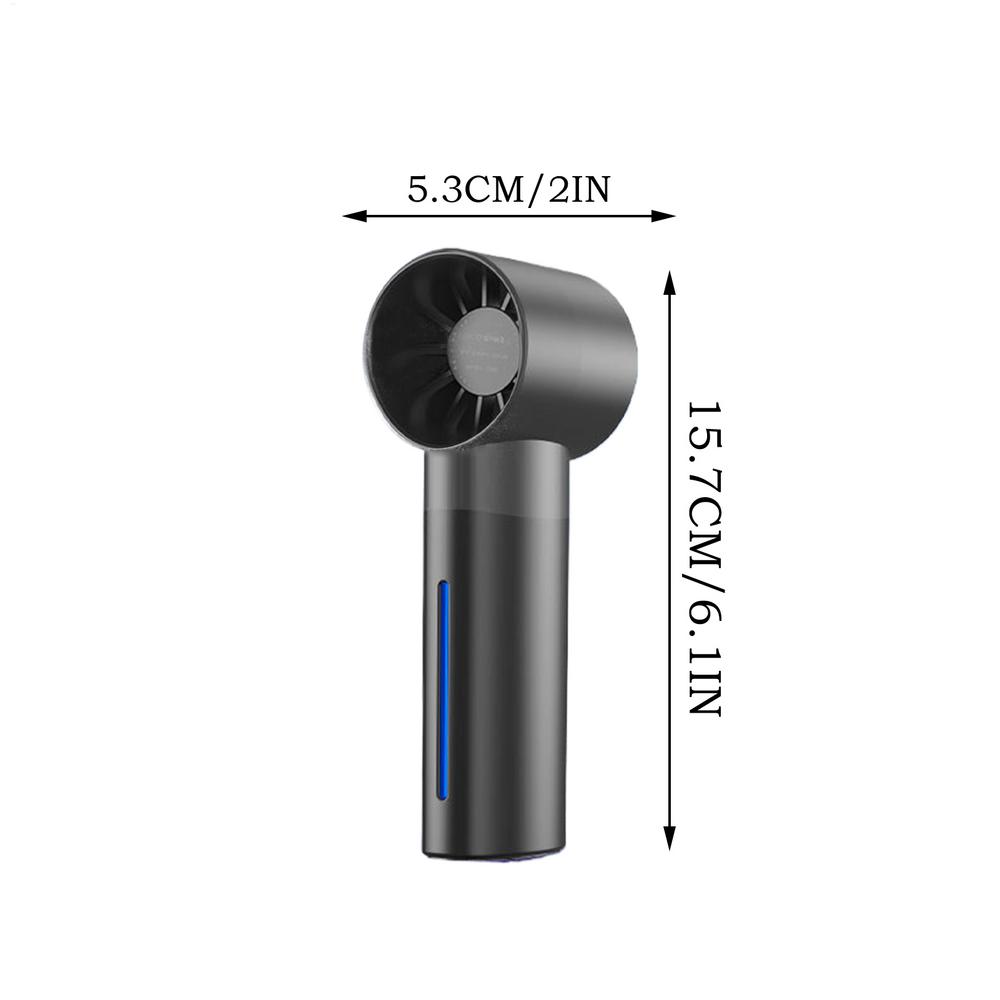 Small Handheld Fan 5 Speed Adjustable Portable Handheld Fan Personal Handheld Misting Fan Cooling Electronics Product