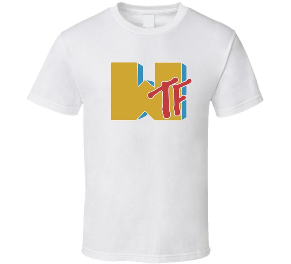 

Wtf Parody Music Tv Funny T Shirt M
