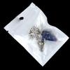 1690 Three-Phase Moon Seven Chakra Stone Resin Hexagonal Crystal Pendant Pendulum Cross-Border Jewelry